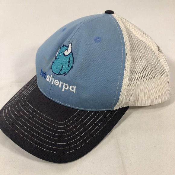 LOT SHERPA RICHARDSON HAT CAP SNAPBACK BLUE WHITE ADJUSTABLE ONE SIZE FITS MOST - Picture 4 of 16